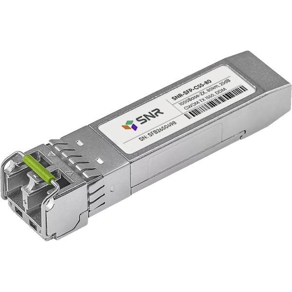 SNR SNR-SFP-C55-80 Модуль SFP CWDM оптический, дальность до 80км (25dB), 1550нм