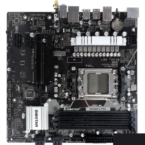 Biostar B650MP-E Pro {SocketAM5 AMD B650 4xDDR5 mATX AC`97 8ch(7.1) 2.5Gg RAID+HDMI}