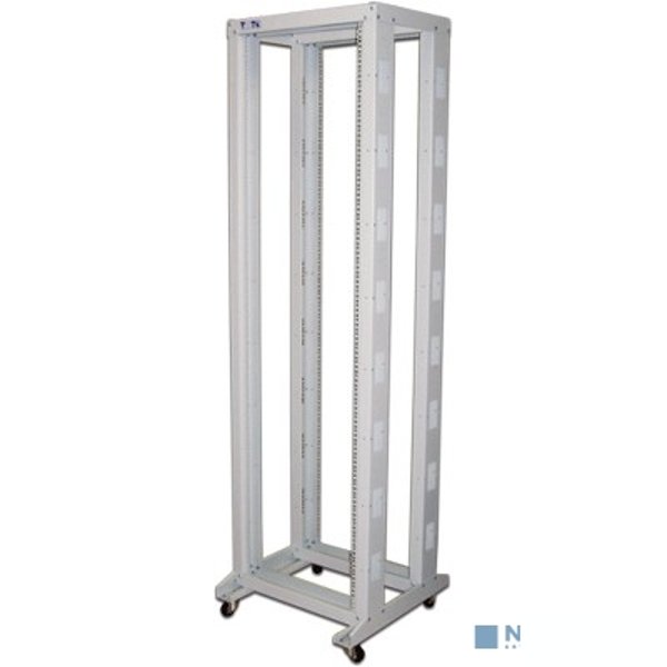 Стойка двухрамная Lanmaster TWT-RACK2-42U-6X10 42U 600ммX1000мм серый