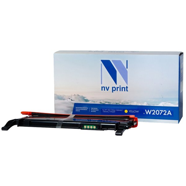 NV Print  W2072A  Тонер-картридж  для HP 150/150A/150NW/178NW/179MFP (700k) Yellow