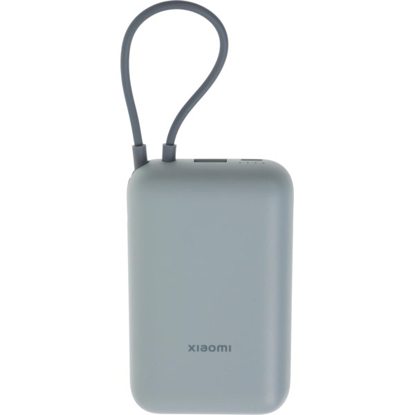 Xiaomi Power Bank 10000mAh (встроенный кабель) Ледяной синий GL P15ZM (BHR9073GL)