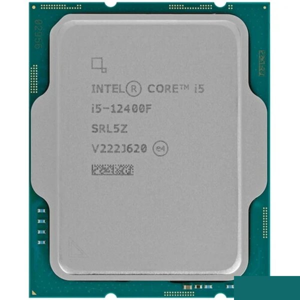 Товар с витрины. Протестирован. CPU Intel Core i5-12400F Alder Lake OEM {2.5 ГГц/ 4.4 ГГц в режиме Turbo, 18MB, LGA1700}