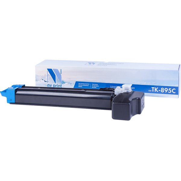 NV Print  TK-895C Тонер-картридж для Kyocera-Mita FS-C8025MFP/8020MFP, C, 6K