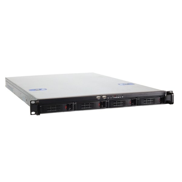 Exegate EX265516RUS Серверный корпус Pro 1U660-HS04 <RM 19", высота 1U, глубина 660, БП 300ADS, 4xHotSwap, USB>