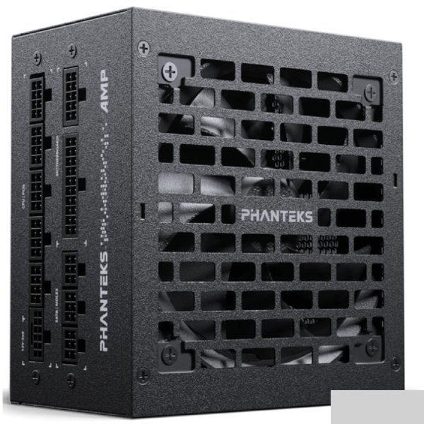 PHANTEKS AMP GH 850W (80 Plus Gold, ATX 3.1, PCIe 5.1, APFC, 120mm Fan, Fully Modular, Black) / PH-P850GH_BK01