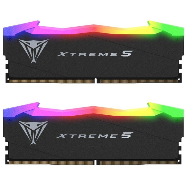 Patriot DDR5 DIMM 2x24GB 8000MHz  PVXR548G80C38K Viper Xtreme 5 RGB RTL PC5-64000 CL38 288-pin 1.45В Ret