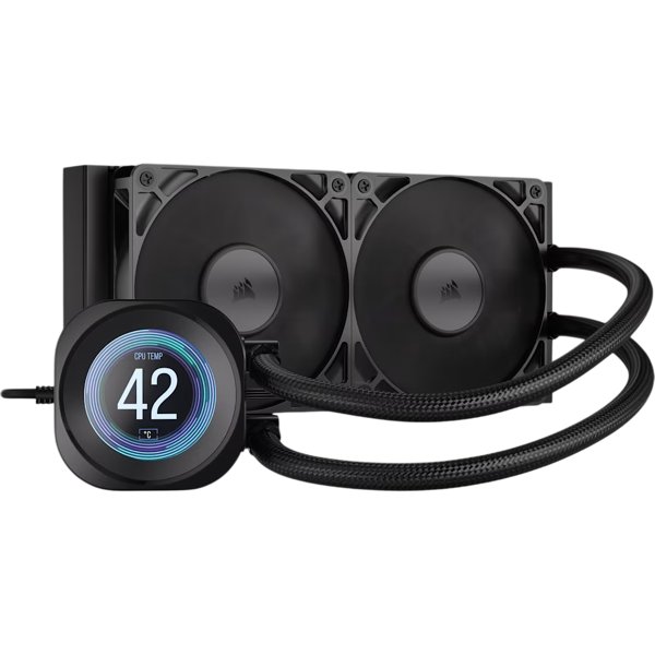 Corsair NAUTILUS 240 RS LCD Black