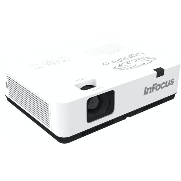 INFOCUS IN1049 Проектор {3LCD 5000lm WUXGA 1.37~1.65:1 50000:1 (Full3D) 16W 2xHDMI 1.4b, VGA in, CompositeIN, 3,5 mm audio IN, RCAx2 IN, USB-A, VGA out, 3,5 audio OUT, RS232, Mini USB B serv}