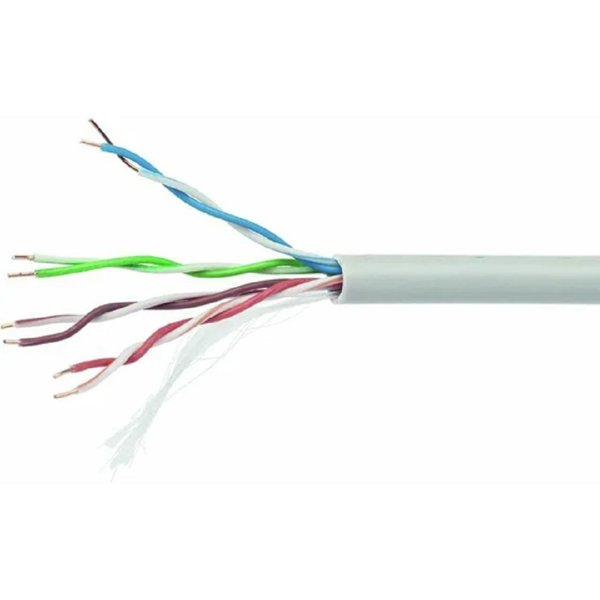 Cablexpert  [UPC-5040E-SOL/100] Кабель UTP кат.5e, 4 пары, 0.40 мм 100м, ССА одножильный