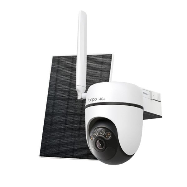 TP-Link Tapo C615G KIT Комплект умной наружной поворотно-наклонной 4G-камеры с ИИ и солнечной панели