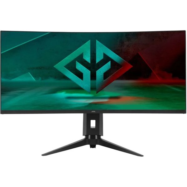 LCD GMNG 34" GM-34C11W {VA 3440x1440 165Hz 1ms curved 21:9 300cd 4000:1 2xHDMI 2xDisplayPort Speakers VESA}