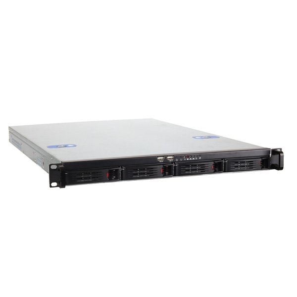 Exegate EX265514RUS Серверный корпус Pro 1U660-HS04 <RM 19", высота 1U, глубина 660, БП 250ADS, 4xHotSwap, USB>