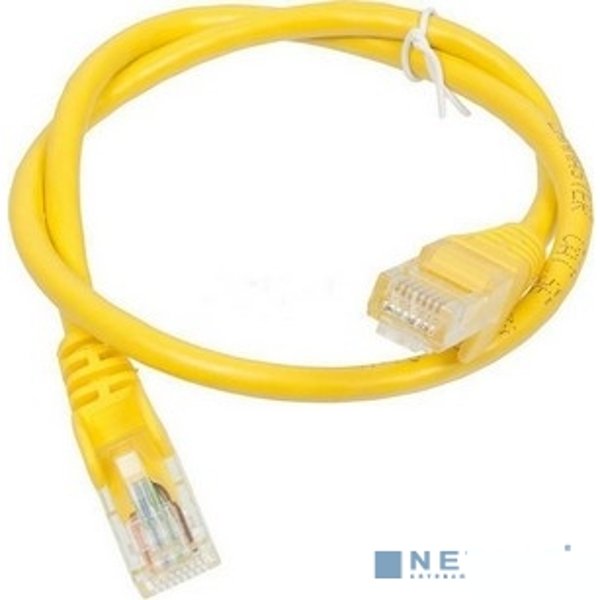 Патч-корд Lanmaster UTP LAN-PC45/U5E-2.0-YL вилка RJ-45-вилка RJ-45 кат.5е 2м желтый LSZH (уп.:1шт)