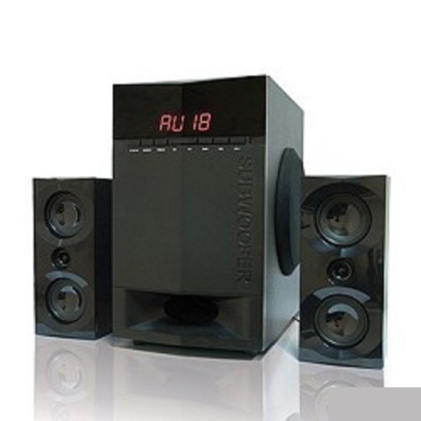 Dialog Progressive AP-230 BLACK {акустические колонки 2.1, 35W+2*15W RMS, Bluetooth, USB+SD reader}