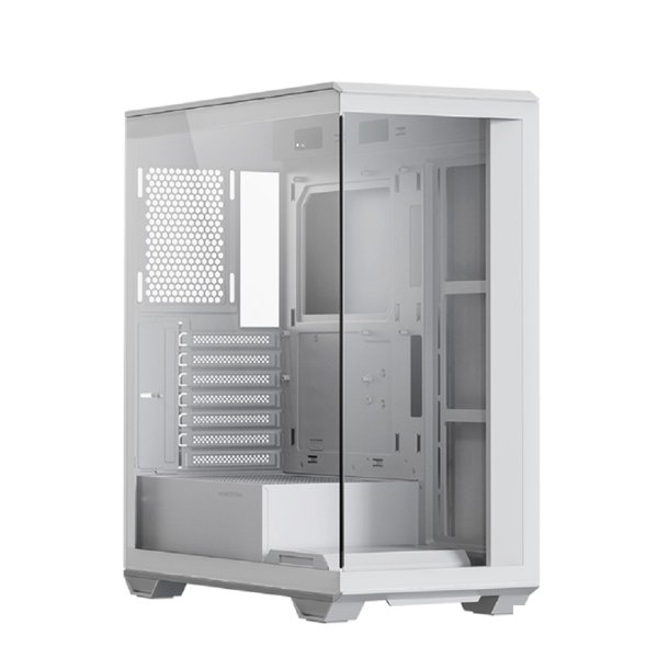 XASTRA Корпус Q600-0F White ATX/Aquarium/Screewless/no fans/ Q600-0F-WH