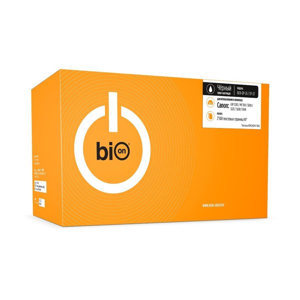Bion BCR-EP-26/EP-27 Картридж для Canon LBP-3200/MFP3110, Laser Shot LBP3200, LaserBase MF3110/MF3240/MF5630/MF5650/MF5730/MF5750/MF5770/MF3228 (2500 стр.), Черный