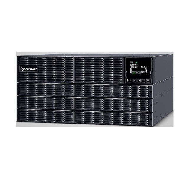 ИБП CyberPower OLS10KERT5U {Online, 10кВА/10кВт USB/RS-232/Dry/EPO/SNMP/CloudCard/bat.detect/МВ (4 С13, 4 C19, terminal ) 20х9Ач}