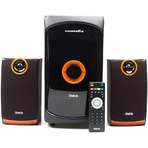Dialog Progressive AP-200 BLACK { 2.1, 30W+2*15W RMS, USB+SD reader }