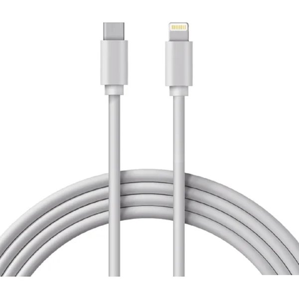 Rexant (18-1129) Кабель Lightning – Type-C 3A, 1м, ПВХ, белый