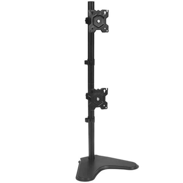 ONKRON D208FS чёрный {Для мониторов диагональю 13"-34" Максимальная нагрузка: 2х8 кг (17.6 lbs) VESA: 75x75, 100х100мм}