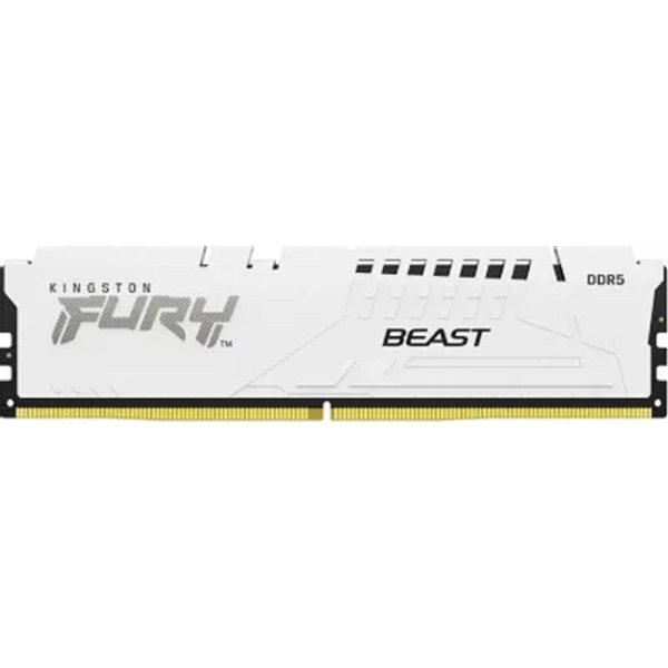 Kingston DDR5 DIMM 16GB 5600MT/s CL40 FURY Beast White XMP