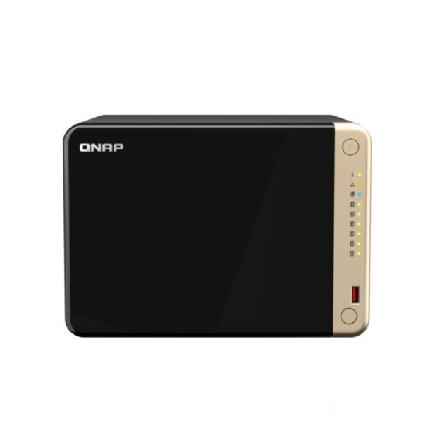 Qnap Original NAS Сетевое хранилище TS-664-8G 6-bay настольный Celeron N5095