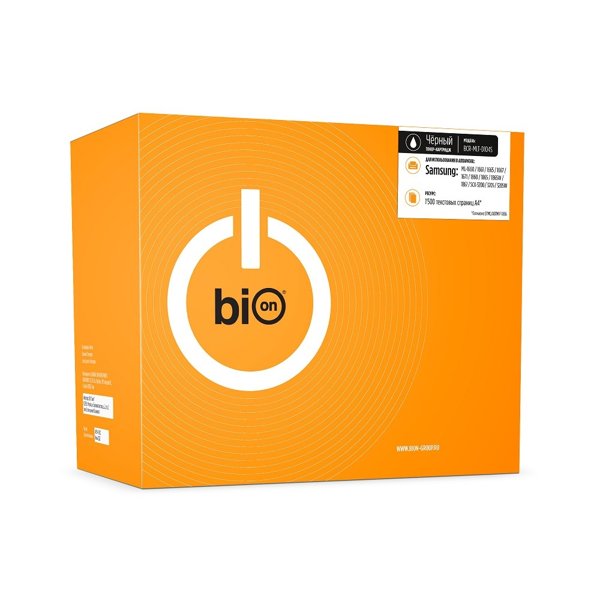 Bion BCR-MLT-D104S Картридж для SAMSUNG ML-1660/1665/1667/1670/1671/1675/1676/1677/1865/1865/1867/1665K/1660K/1865W/SCX-3200/3205/3205W/3207 (1500 стр.),Черный, с чипом