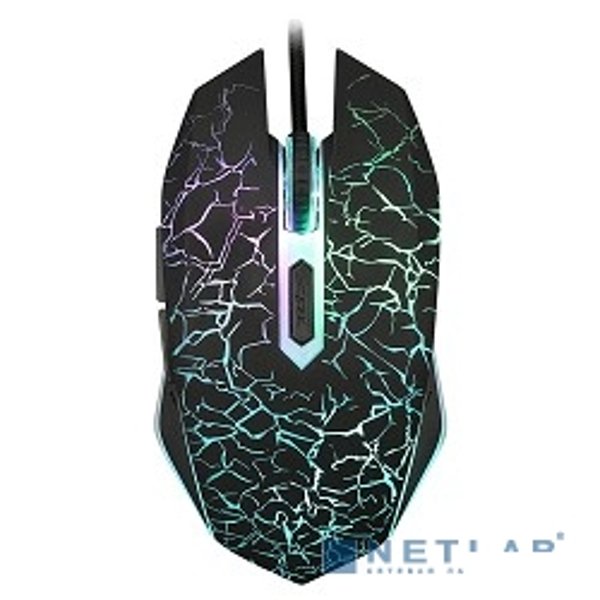 Oklick 905G INVASION Черный USB, рисунок оптическая (3200dpi) игровая (5but) [405626]