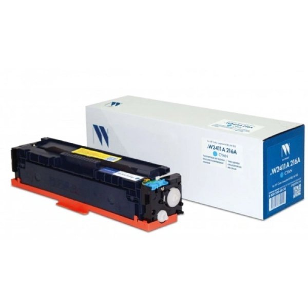 Картридж NVP совместимый NV-W2411A 216A Cyan до версии fw20220729