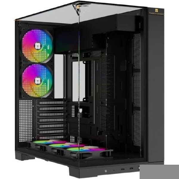 Thermalright Корпус TR-A70 FAN5-C / Black / TG / 5 x120mm ARGB PWM Fans / USB TYPE-C / ATX / TRA70F5CB
