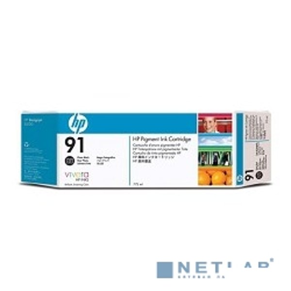 HP C9465A Картридж №91, Photo Black  {DJ Z6100 (775мл)}