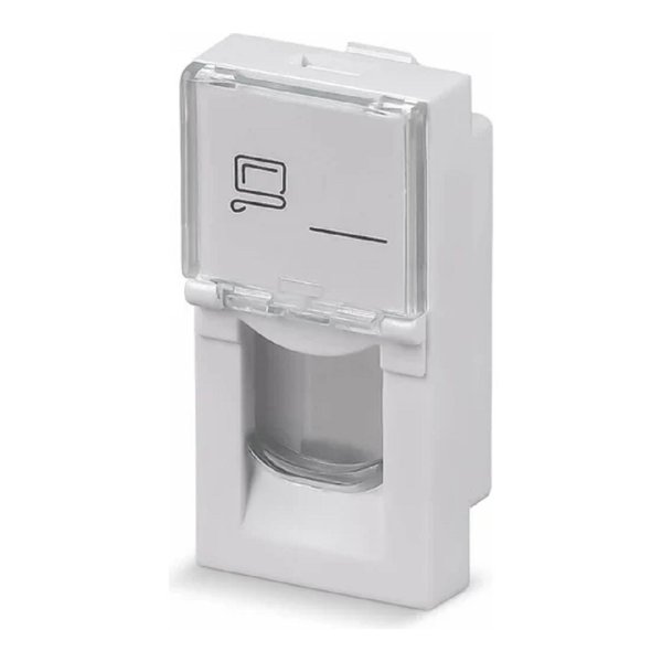 Cabeus FP-L-22,5-1M Вставка 45x22,5 (Mosaic) для 1 модуля формата Keystone Jack