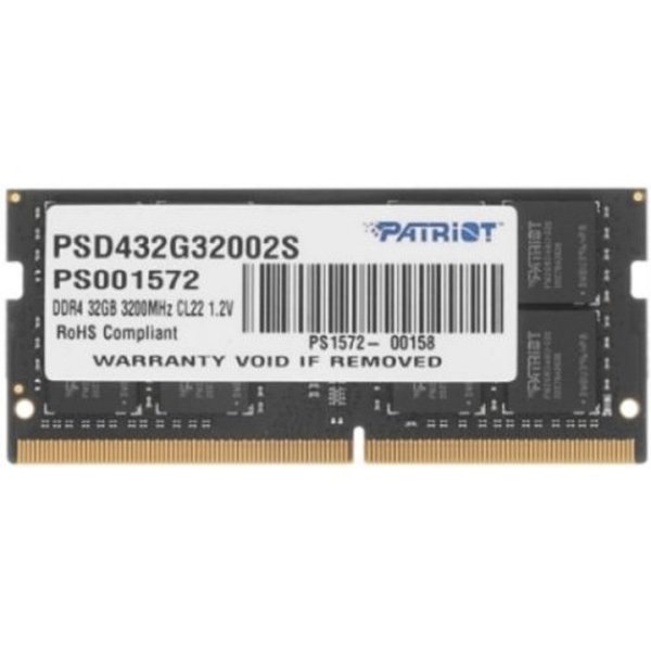 Patriot DDR4 SODIMM 32GB PC25600 PSD432G32002S