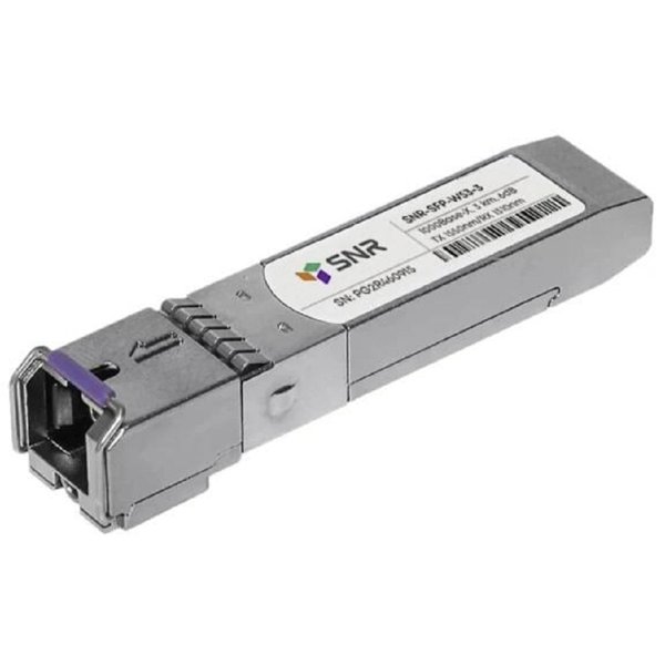 SNR SNR-SFP-W53-3-I Модуль SFP WDM, дальность до 3км (6dB), 1550нм, индустриальный