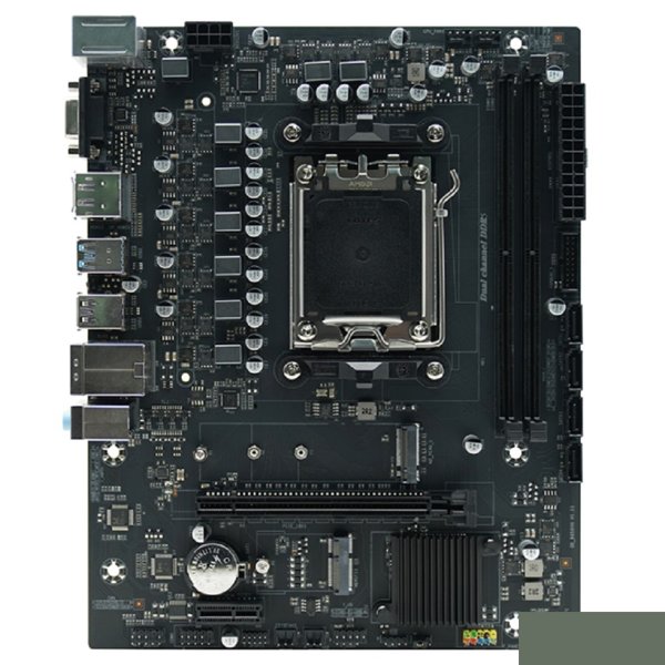 AFOX B650D5-MA-V2 (Socket AM5, mATX, 2*DDR5(64Gb), VGA+ HDMI+DP, 4*SATA3, 1*M.2, 1*PCIEx16/1*PCIEx1,  5*USB 2.0, 2*USB 3.0, 1 x PS/2,  LAN 1*1G, RTL)