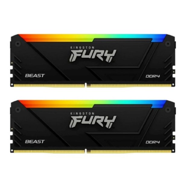 Kingston DDR4 DIMM 2x8GB 3600MHz KF436C17BB2AK2/16 Fury Beast RGB RTL Gaming PC4-28800 CL17