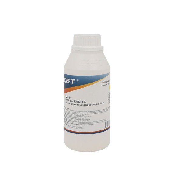 Тонер PK201 для KYOCERA ECOSYS P6030cdn/M6026cdn (CET) Yellow, 100г/бут, OSP0201Y-100