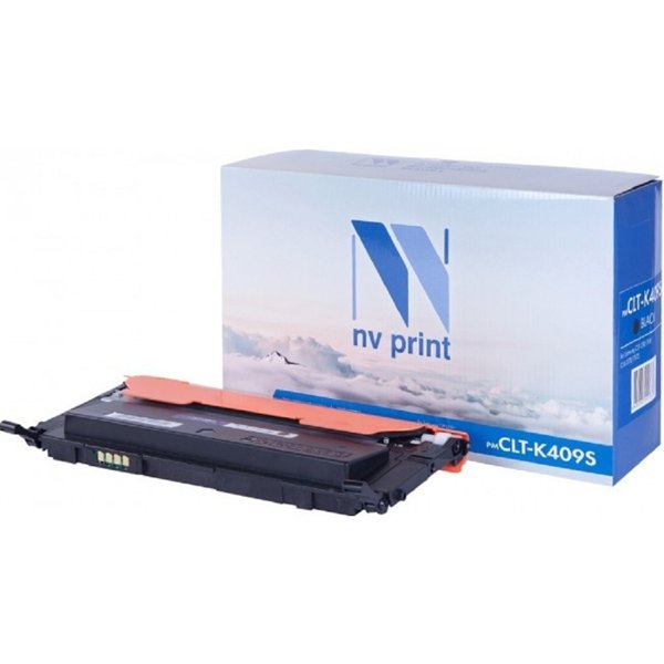 Картридж NVP совместимый NV-CLT-K409S Black для Samsung CLP 310/ 310N/ 315/ 315N/ 315W/ CLX 3170/ 3170N/ 3170FN/ 3175/ 3175FN/ 3175FW/ 3175N (1500k)