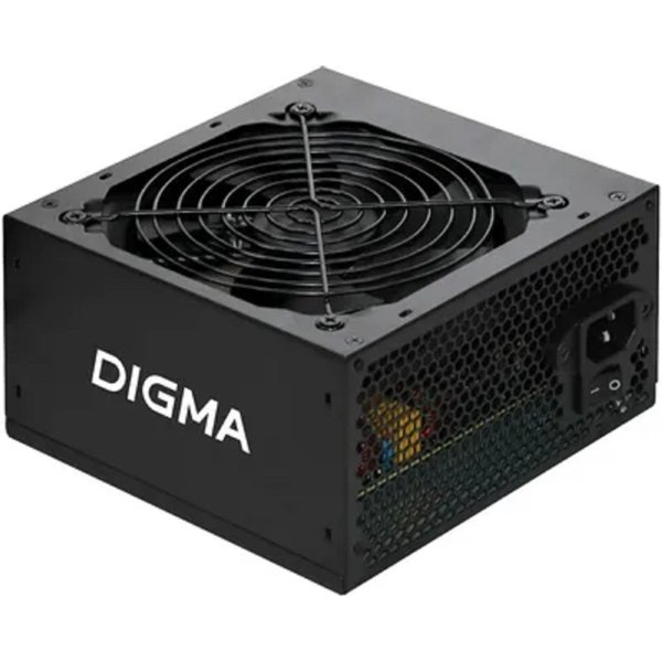Digma ATX 600W DPSU-600W (20+4pin) 120mm fan 4xSATA RTL