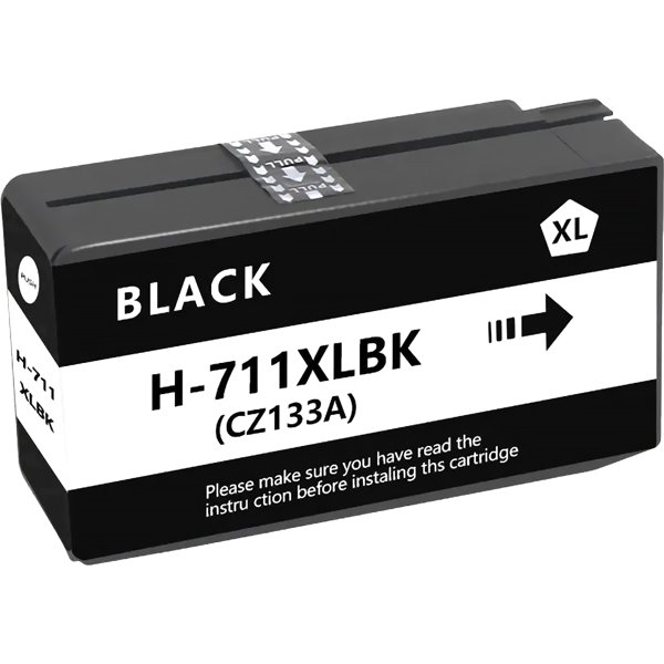 Струйный картридж NV Print 711 (NV-CZ133A) Black для HP Designjet T120/T520 (73 мл)