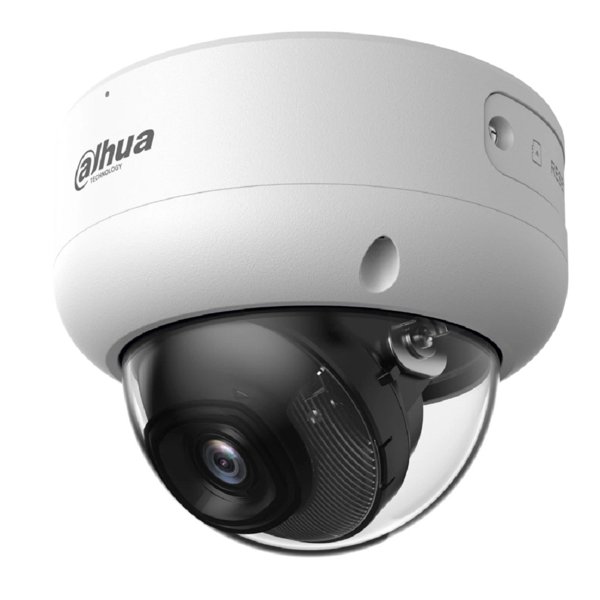 DAHUA DH-IPC-HDBW3249EP-AS-IL-0280B Уличная купольная IP-видеокамера 2Мп, 1/2.9” CMOS, объектив 2.8мм, видеоаналитика, микрофон, ИК 40м,LED 40м, IP67, IK10, металл