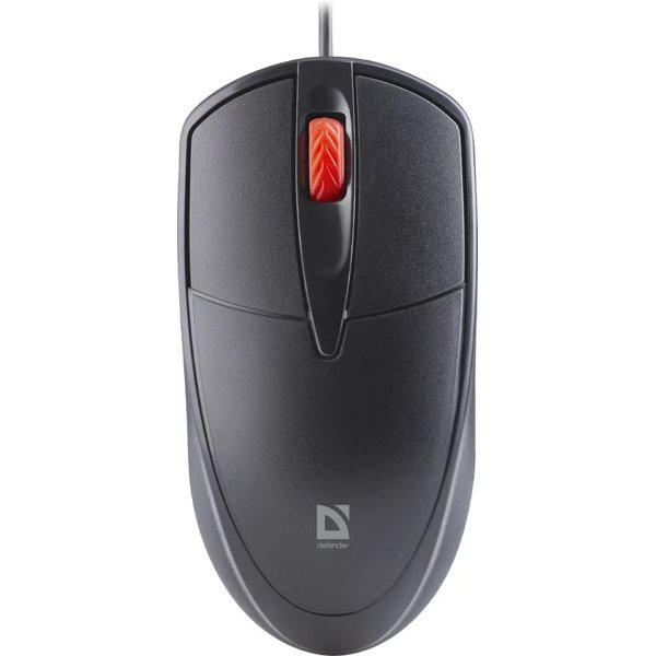 Defender Icon MB-057 {проводная оптическая мышь, черный, 3 кнопки, 1000 dpi}