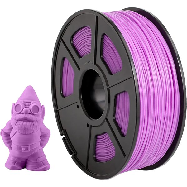 Филамент NVPRINT ABS Purple для 3D печати диаметр 1.75мм  длина 330 метров  масса 1 кг