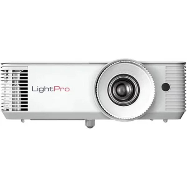 INFOCUS [IN0002SL] Проектор {DLP, 4000 lm, SVGA, 30 000:1, 1.94~2.16:1, HDMI 1.4, VGA in, S-Video, 3.5mm in/out, USB-A, лампа 15 000ч.(ECO mode), 3W, 27дБ, 2,6 кг, БЕЛЫЙ}