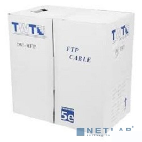 Кабель информационный Lanmaster TWT-5EFTP-LSZH кат.5е F/UTP общий экран 4X2X24AWG LSZH внутренний 305м белый