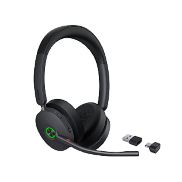 Yealink BH74 UC USB-C/A Гарнитура Беспроводная Bluetooth, HD звук, Шумоподавление ANC,Черная