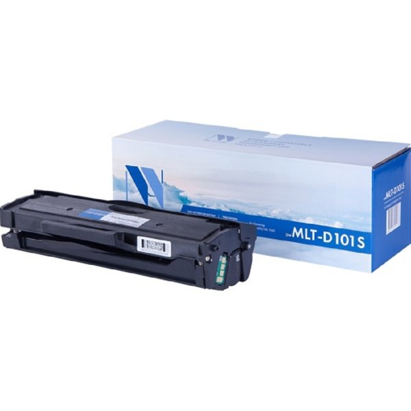 NVPrint MLT-D101S Картридж для Samsung ML-2160/2165/2167/2168/2165W/2168W/SCX-3400/3400F/3405/3405F/3405W/3405FW/3407/SF-760 (1500 стр.)