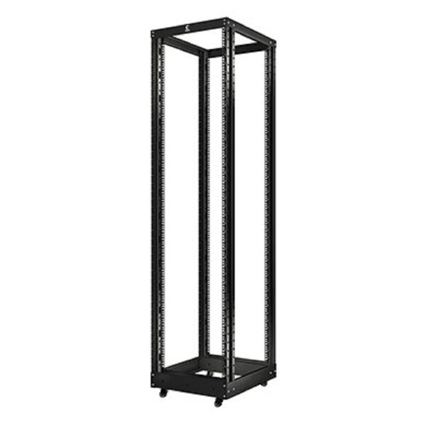 Cabeus RA-32U-1000-BK Открытая стойка 19", 32U, двухрамная, усиленная, цвет черный