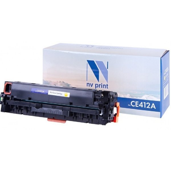 NVPrint CE412A Картридж для HP CLJ Color M351/M451/MFP M375/MFP M475 (2600 к) Yellow