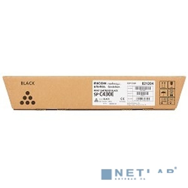 Ricoh 821204/821094/821279 Картридж тип SP C430E, Black Aficio SP C430DN/431DN, (21000стр.)